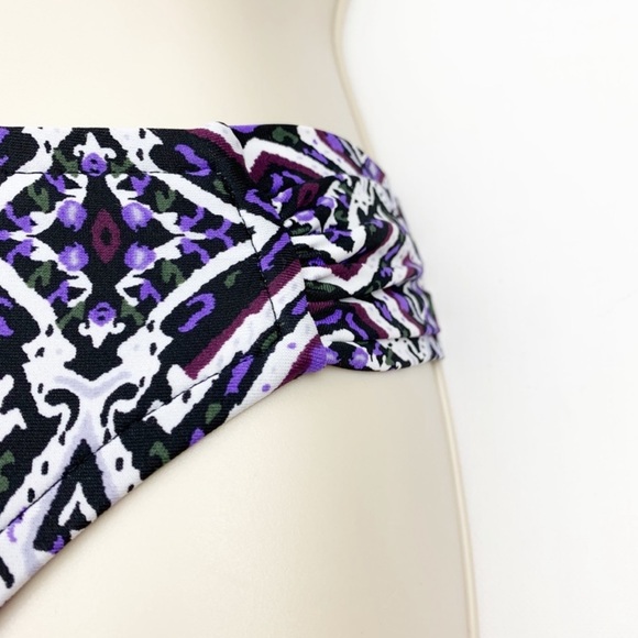 Mossimo Supply Co. Geometric Print Halter Tankini Top with Side Tab Bottoms - Picture 5 of 11